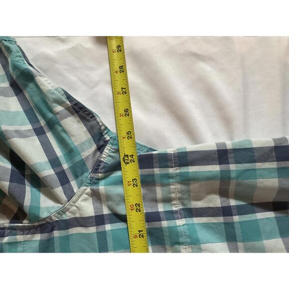 Simms Shirt Men's XXL Short Sleeve Wicking Blend Plaid UPF 30 Fishing Camping - Picture 8 of 8
